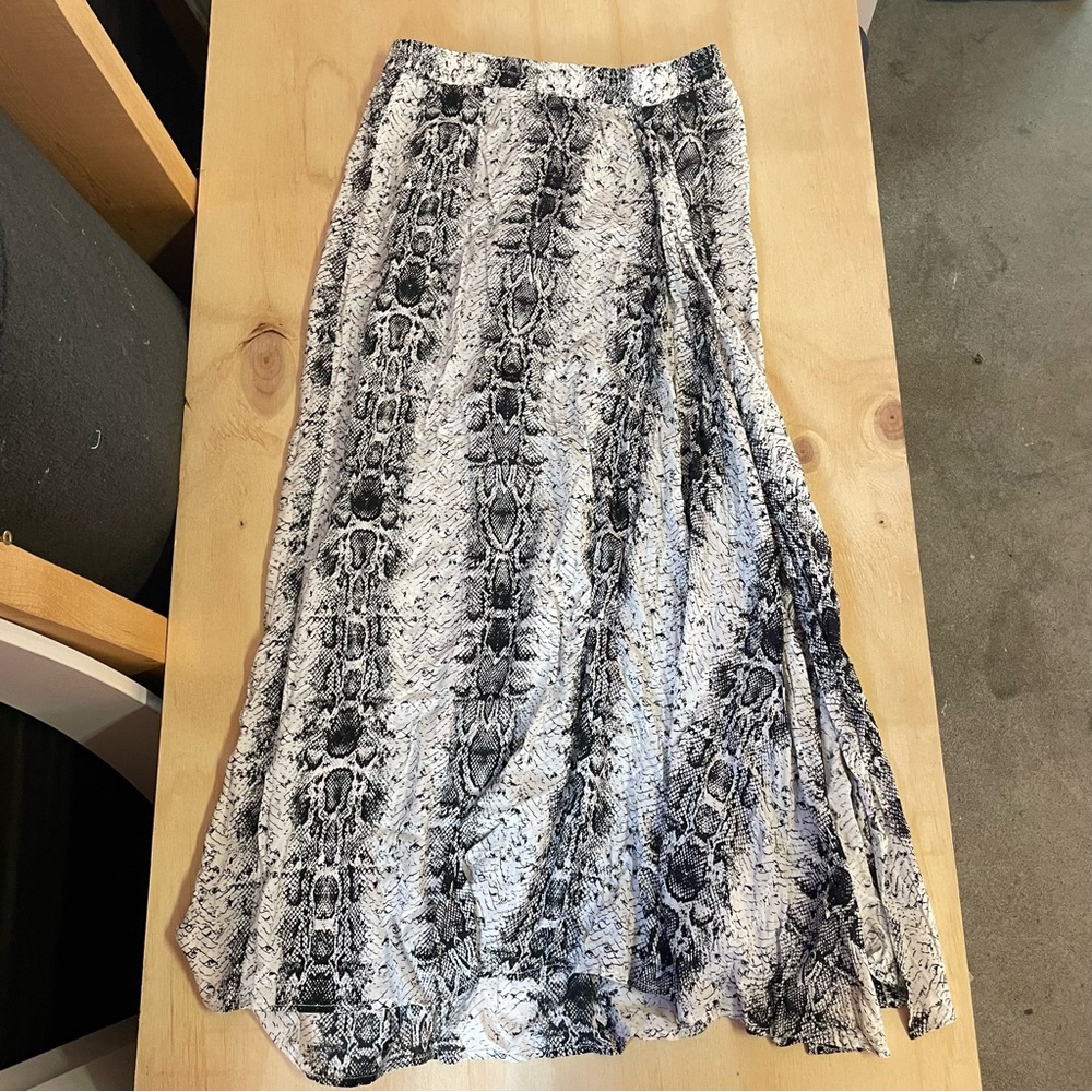 The People Vs Snake Print Skirt
